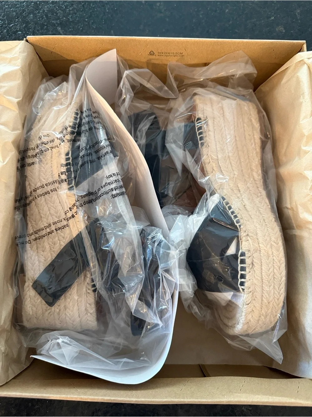 Lucky Brand Black Wedge Sandals